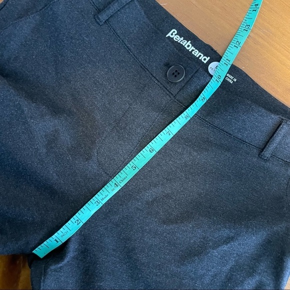 Betabrand Grey Straight Leg Classic Yoga Pant Womens M Petite - Picture 8 of 8